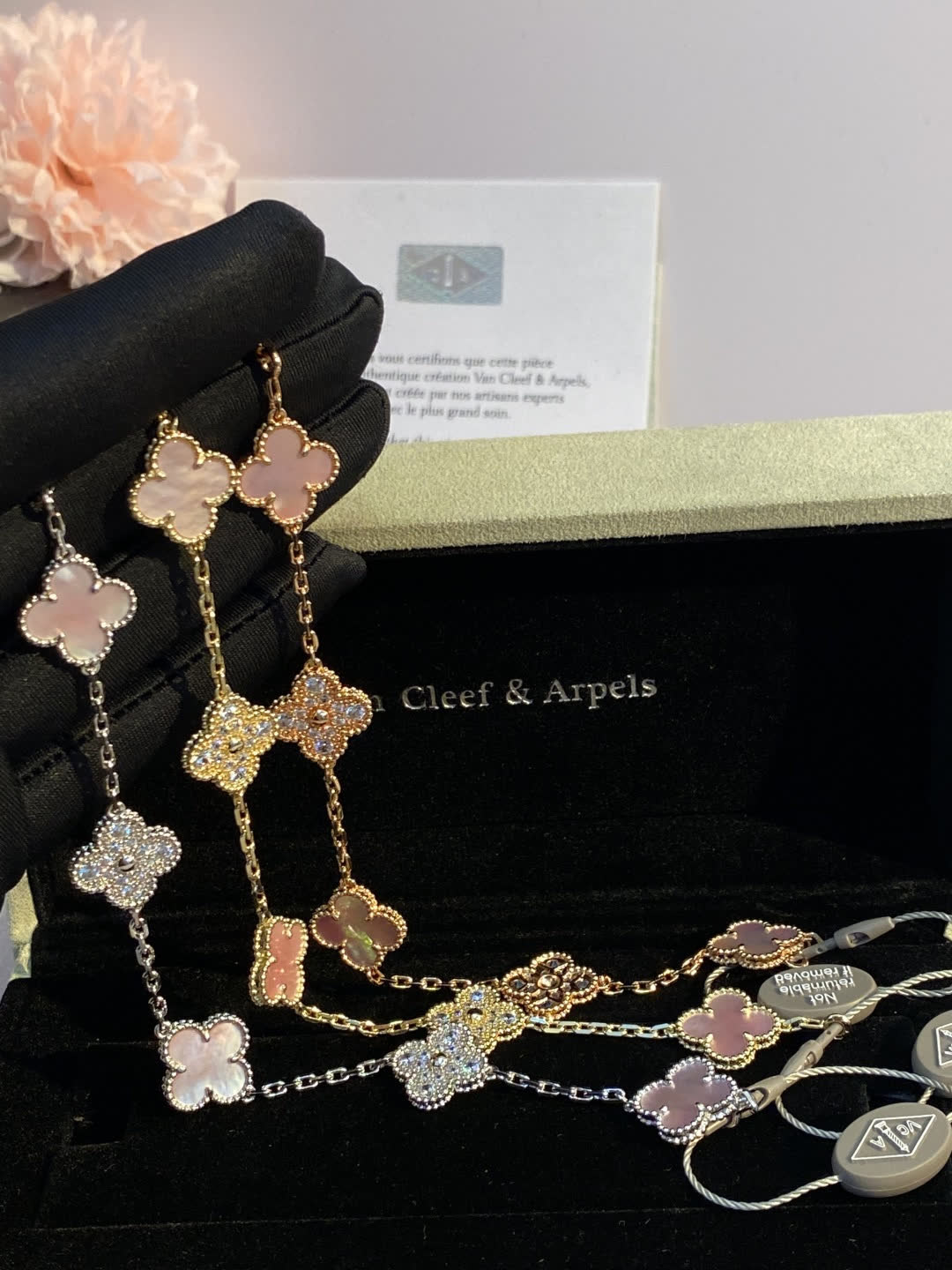 Van Cleef & Arpels Alhambra Pink Gold Bracelet